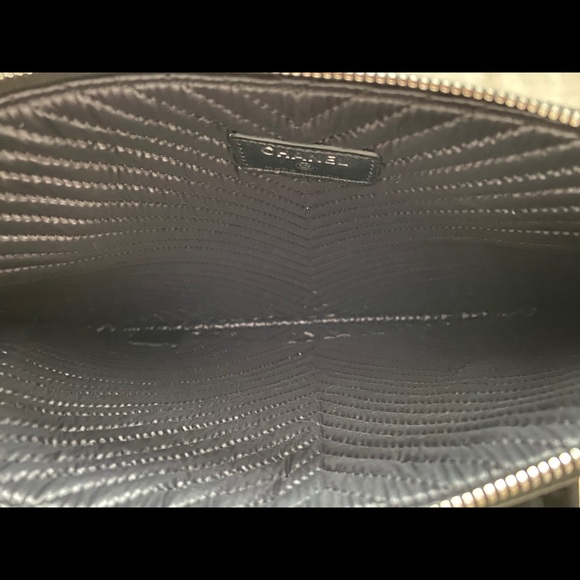 Authentic CHANEL Medium Chevron Boy O Case - Picture 8 of 11